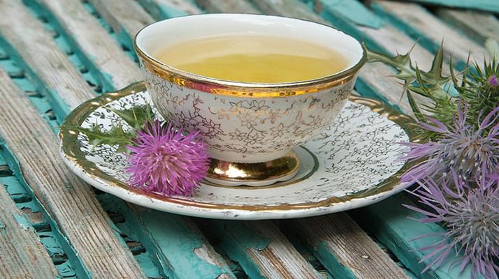 Máriatövis tea - védi a vesét